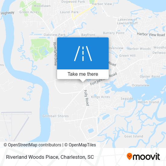 Mapa de Riverland Woods Piace