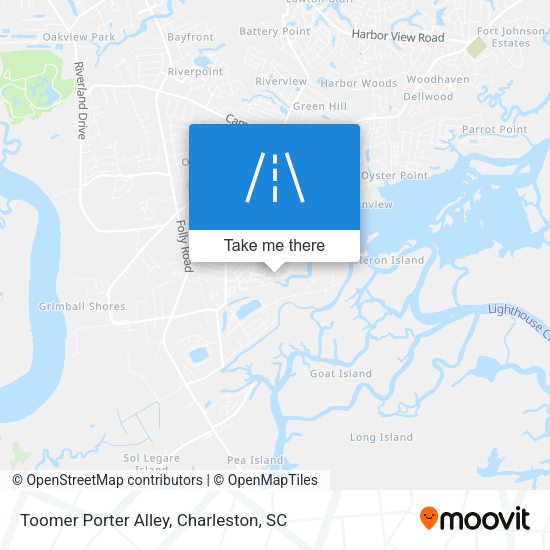 Toomer Porter Alley map