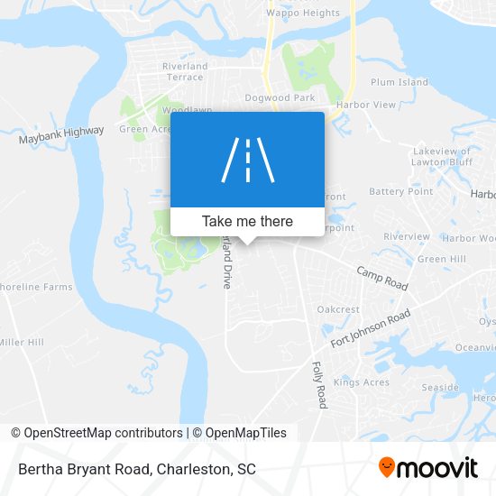 Bertha Bryant Road map