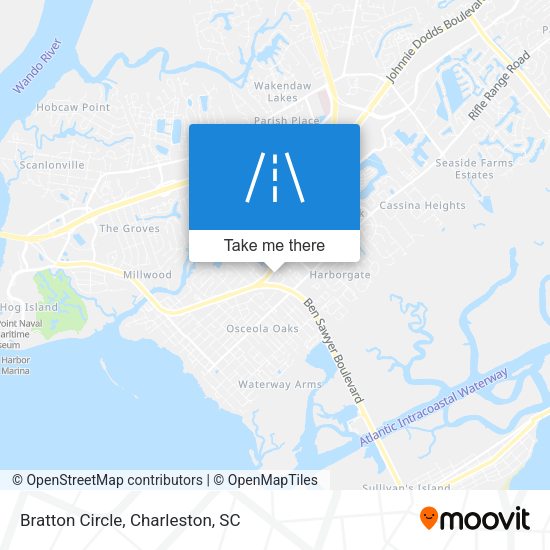 Bratton Circle map