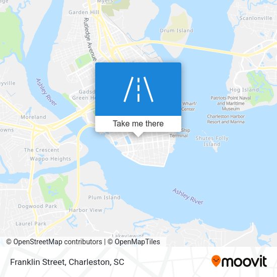 Mapa de Franklin Street