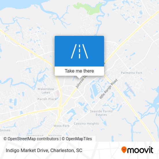 Indigo Market Drive map