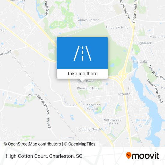 High Cotton Court map