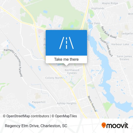 Mapa de Regency Elm Drive