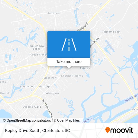 Kepley Drive South map