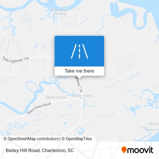 Bailey Hill Road map