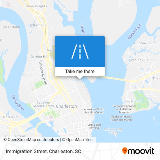 Immigration Street map