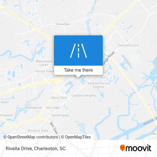 Rivella Drive map