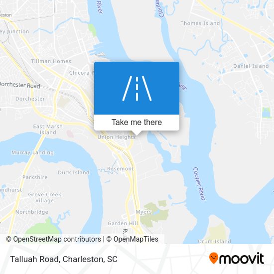 Mapa de Talluah Road