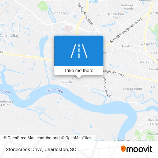 Mapa de Stonecreek Drive