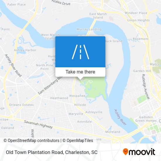 Mapa de Old Town Plantation Road