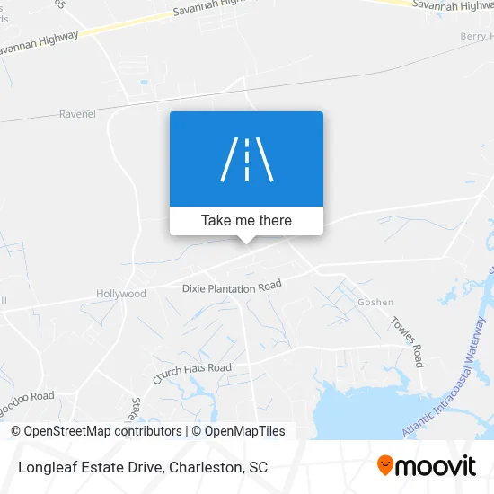Longleaf Estate Drive map
