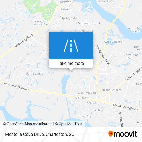 Mapa de Mentella Cove Drive