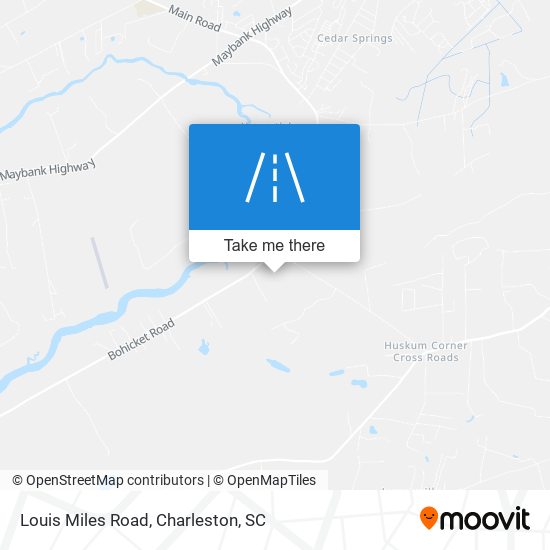 Louis Miles Road map