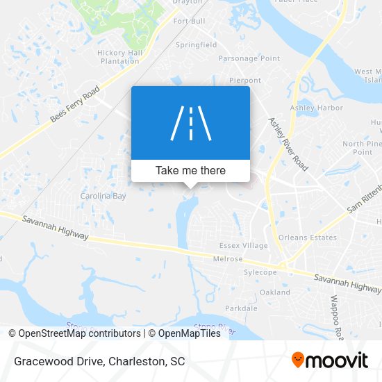 Gracewood Drive map