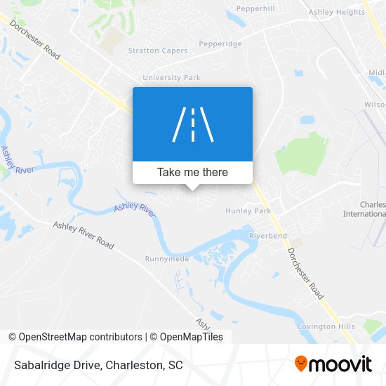 Sabalridge Drive map