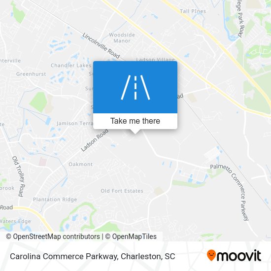 Carolina Commerce Parkway map