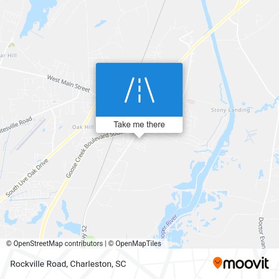 Mapa de Rockville Road