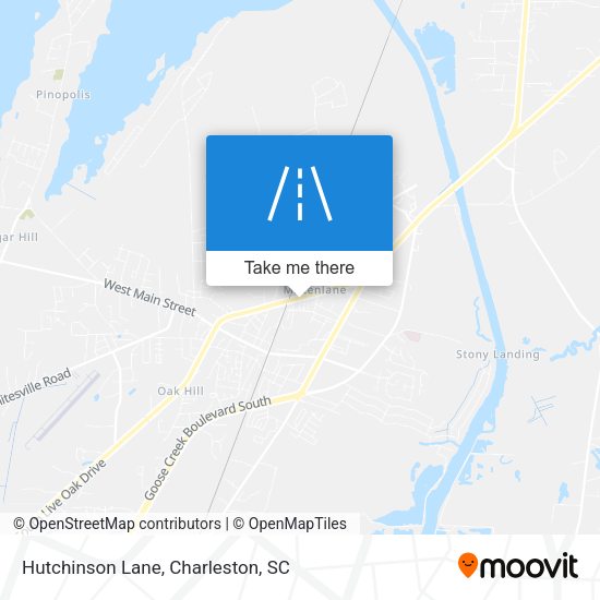 Hutchinson Lane map