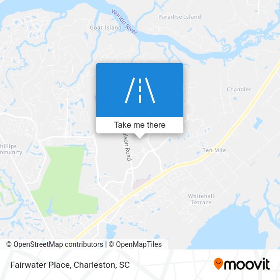 Fairwater Place map