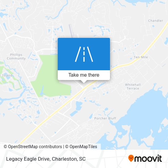 Legacy Eagle Drive map