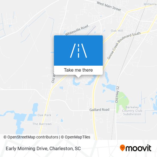 Early Morning Drive map