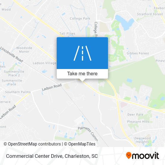 Commercial Center Drive map
