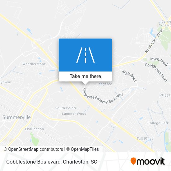 Cobblestone Boulevard map