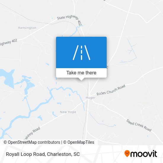 Royall Loop Road map