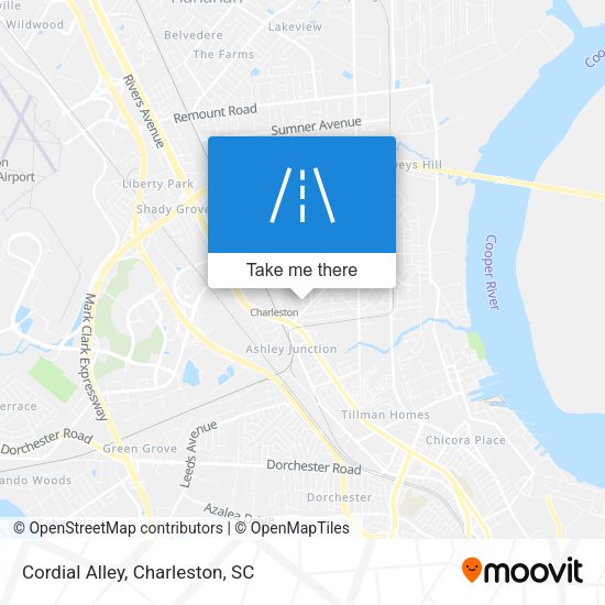 Mapa de Cordial Alley