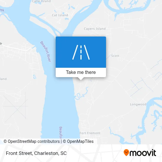Front Street map