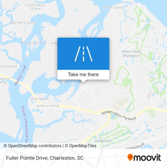 Fuller Pointe Drive map