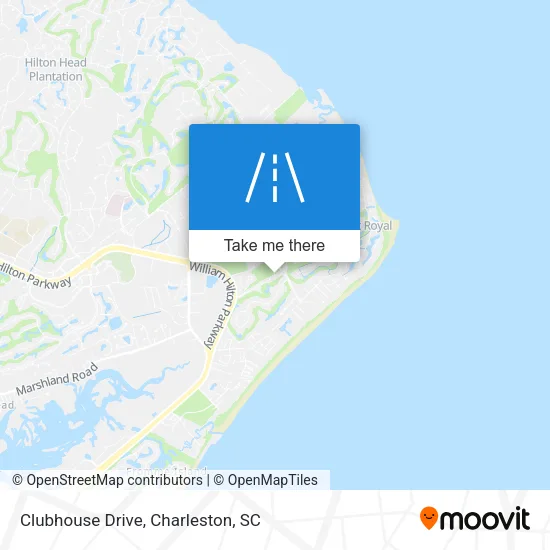 Clubhouse Drive map