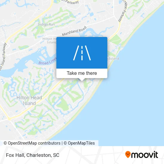 Fox Hall map