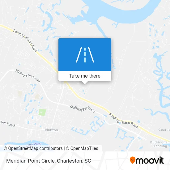 Meridian Point Circle map