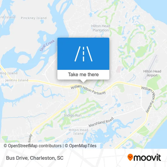 Bus Drive map