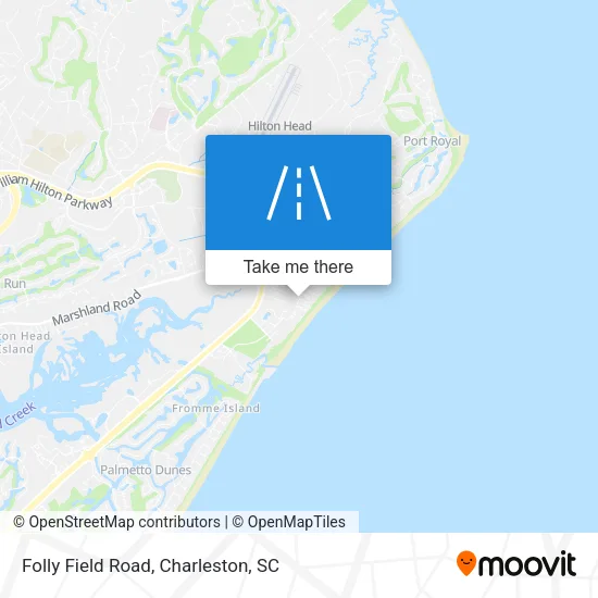 Folly Field Road map