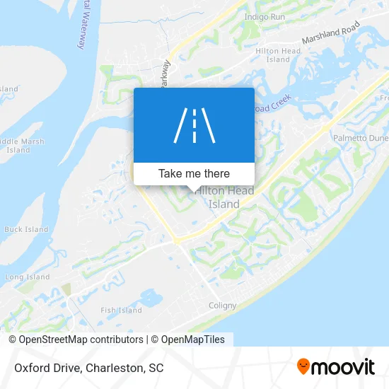 Oxford Drive map