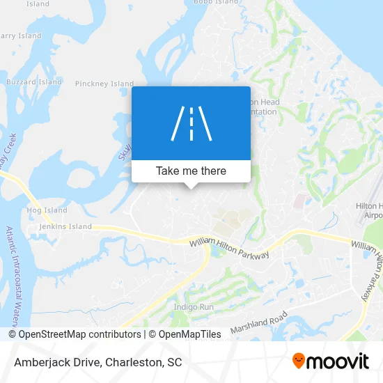 Amberjack Drive map