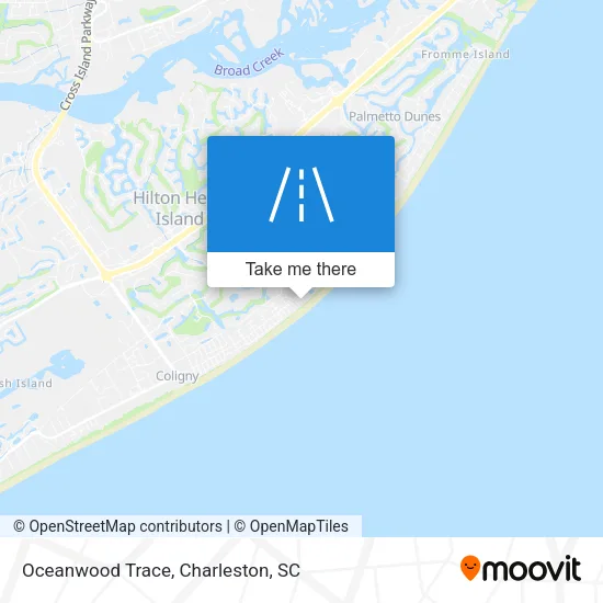 Mapa de Oceanwood Trace