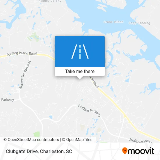Clubgate Drive map