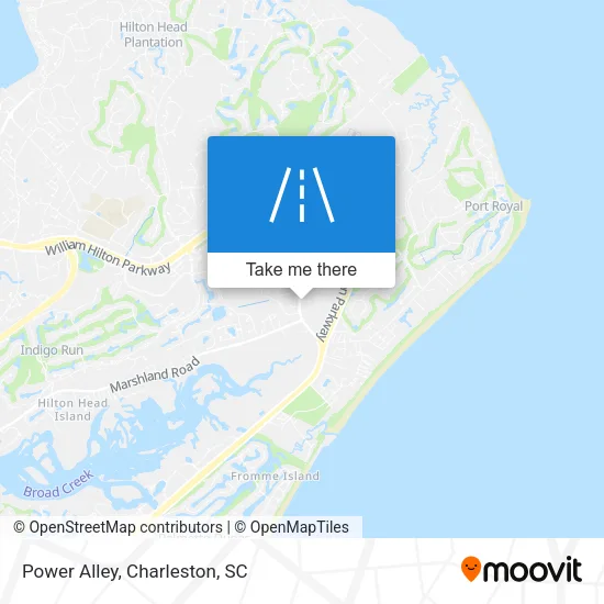 Power Alley map
