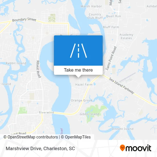 Marshview Drive map