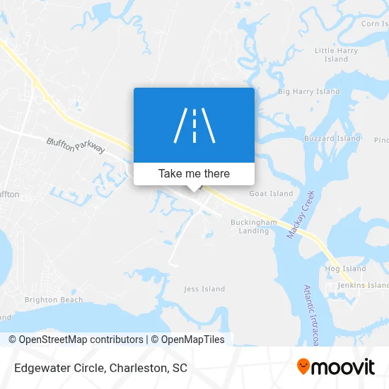 Edgewater Circle map