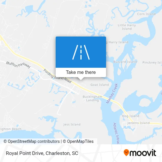 Royal Point Drive map