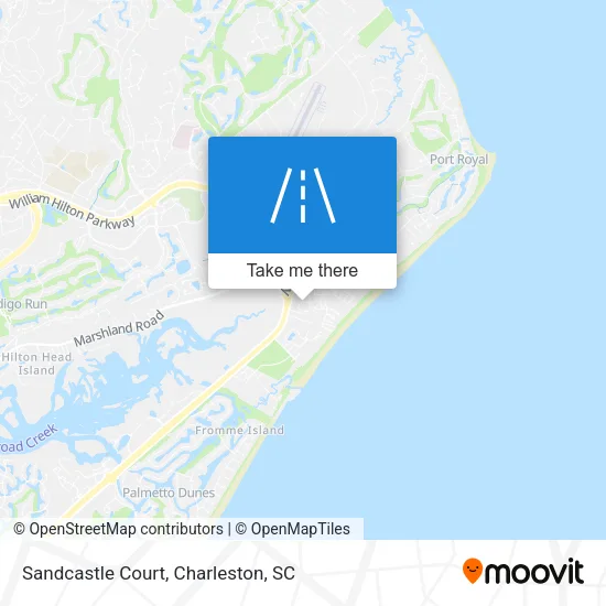 Sandcastle Court map