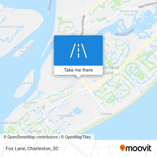 Fox Lane map