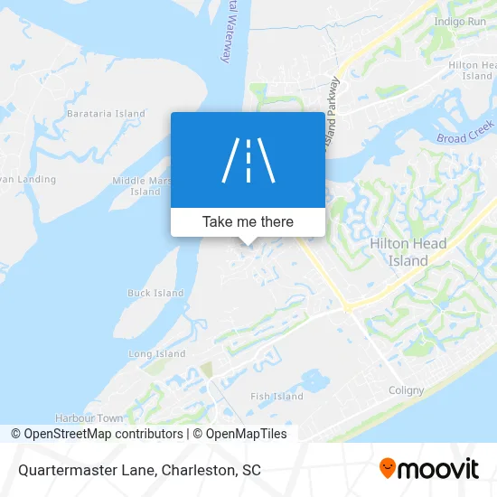 Quartermaster Lane map