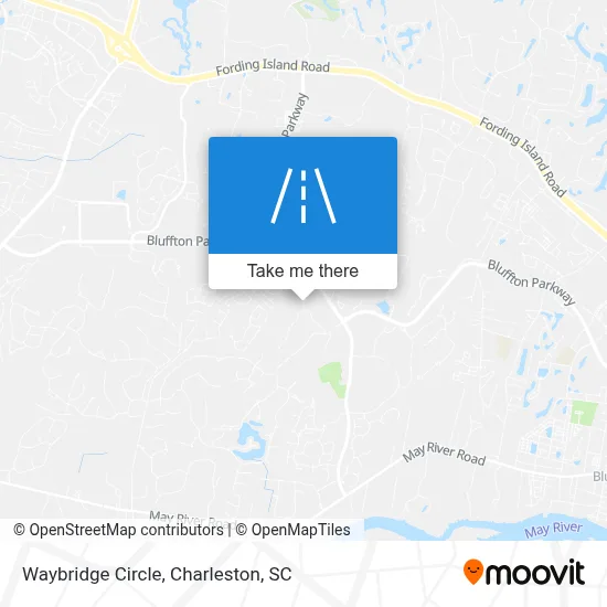 Waybridge Circle map