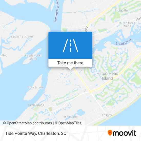 Tide Pointe Way map